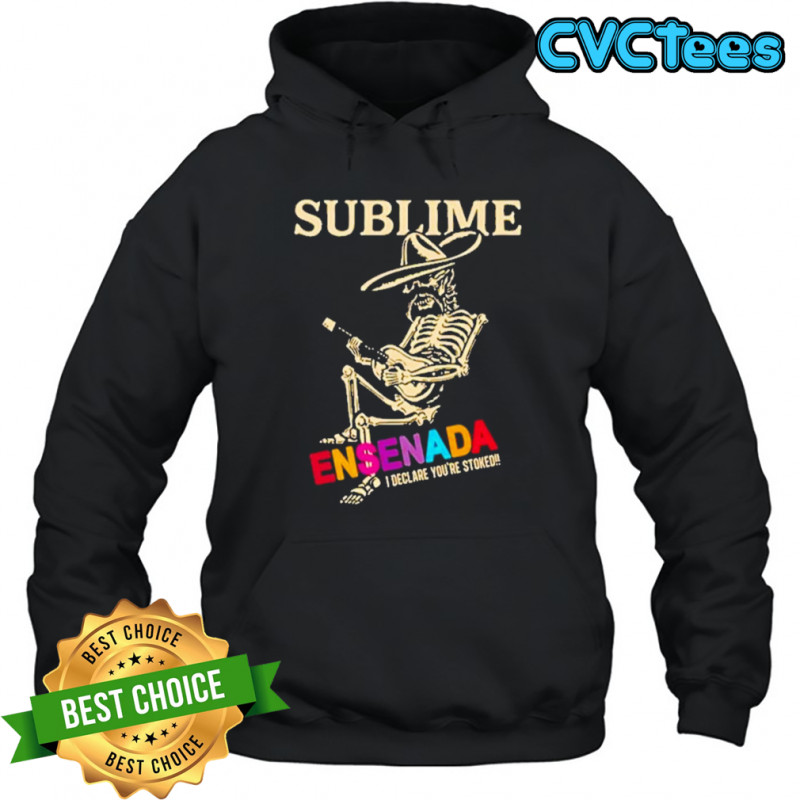 Sublime Ensenada Skeleton T-Shirt Hoodie