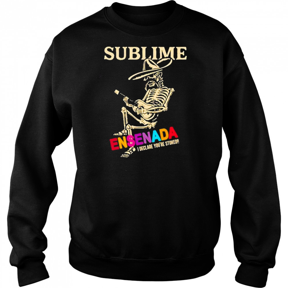 Sublime Ensenada Skeleton T-Shirt Hoodie