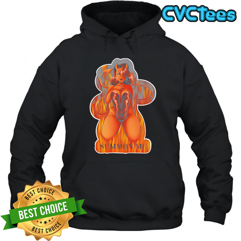 Summon me Devil Pinup 2025 shirt Hoodie