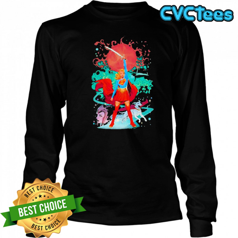 Supergirl Woman Of Tomorrow T-Shirt Long Sleeved