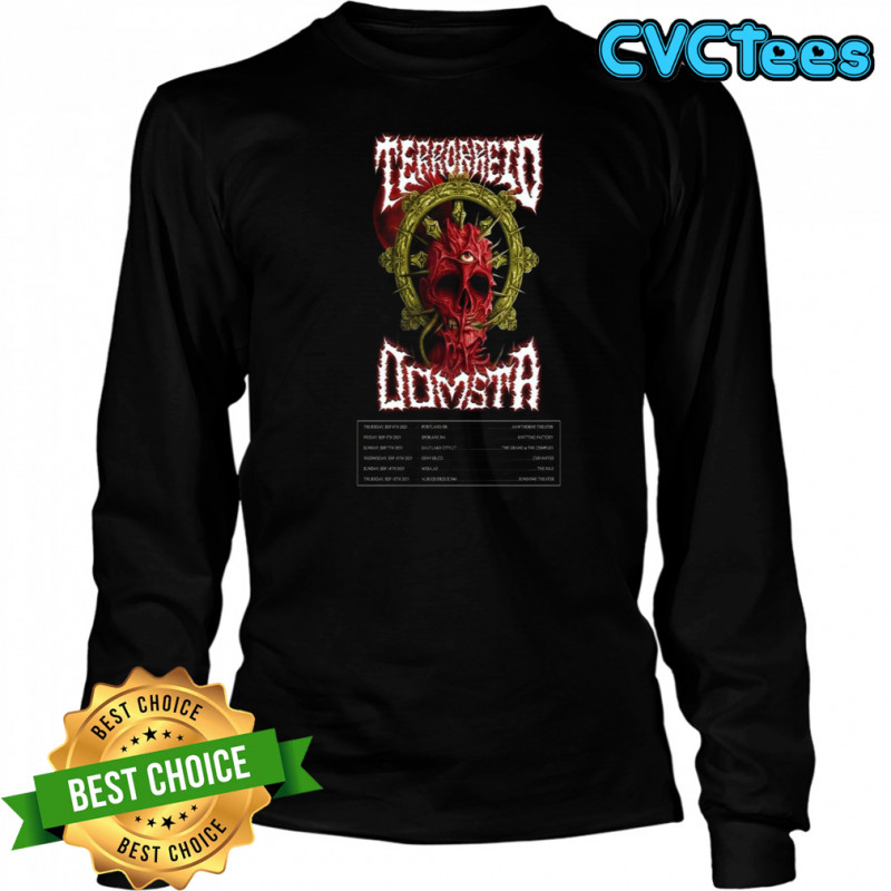 Terrorreid Tour 2025 Poster T-Shirt Long Sleeved