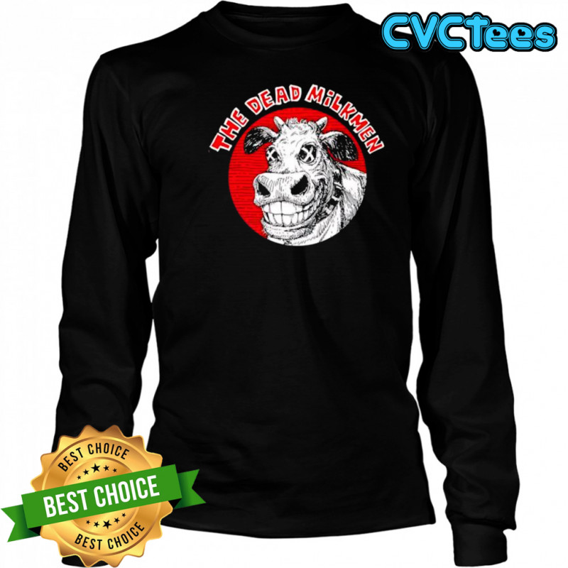 The Dead Milkmen logo retro shirt Long Sleeved