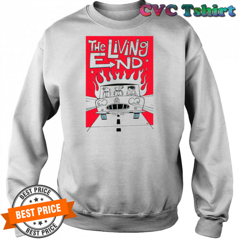 The Living End Cartoon Car Shirt Sweatshirt