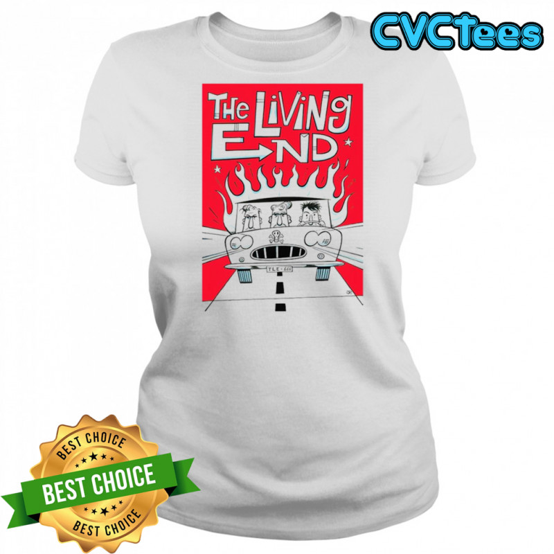 The Living End Cartoon Car Shirt Women's T-shirt