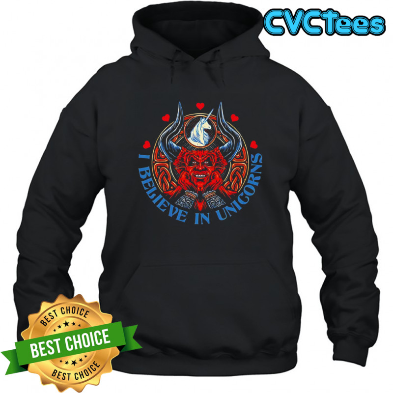 The Lord of Darkness Legend I believe in unicorns shirt Hoodie