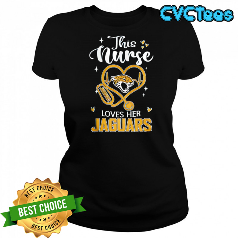 This nurse love her Jacksonville Jaguars shirt Women's T-shirt