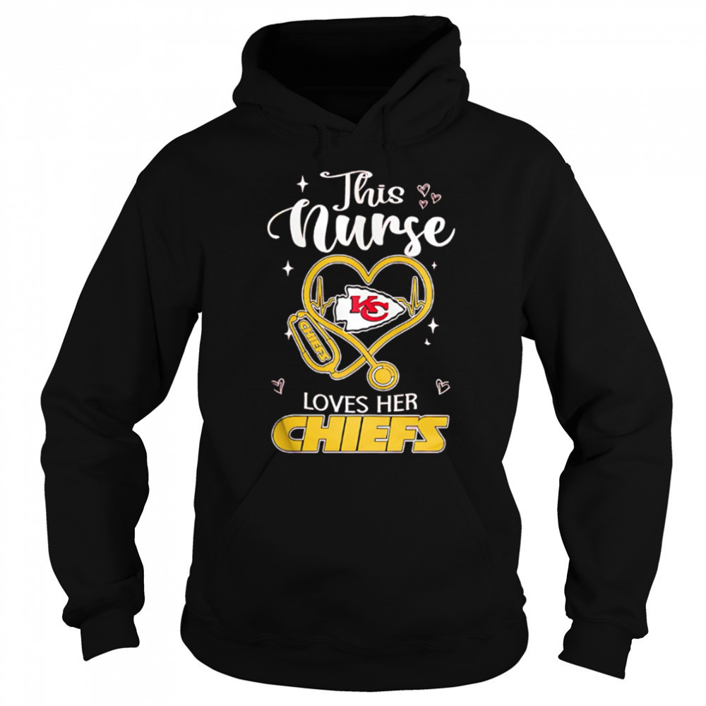 This nurse love her Kansas City Chiefs shirt Sweatshirt