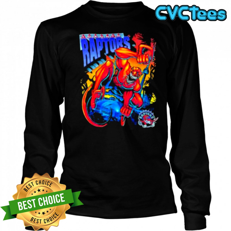 Toronto Raptors NBA Superhero monster shirt Long Sleeved