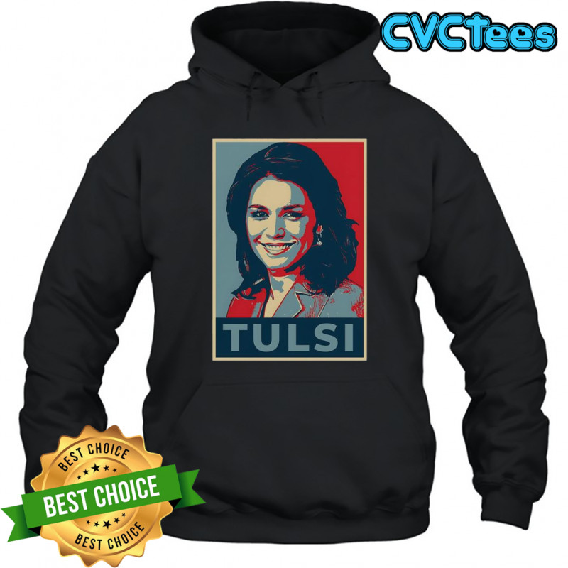 Tulsi Gabbard Portrait Hope T-Shirt Hoodie