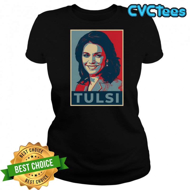 Tulsi Gabbard Portrait Hope T-Shirt Women's T-shirt
