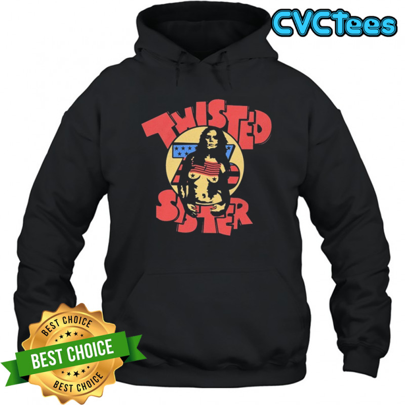 Twisted Sister ’76 T-Shirt Hoodie