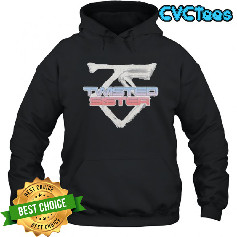 Twisted Sister Gradient T-shirt Hoodie