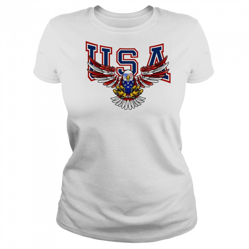 USA Eagle Fly logo shirt Women's T-shirt
