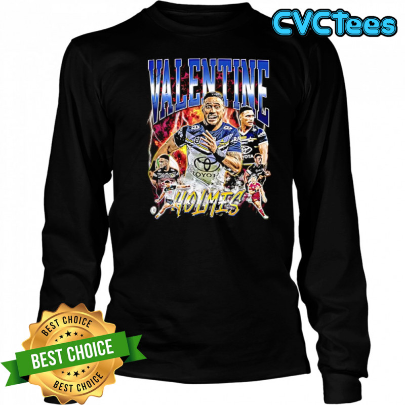 Valentine Holmes graphic shirt Long Sleeved