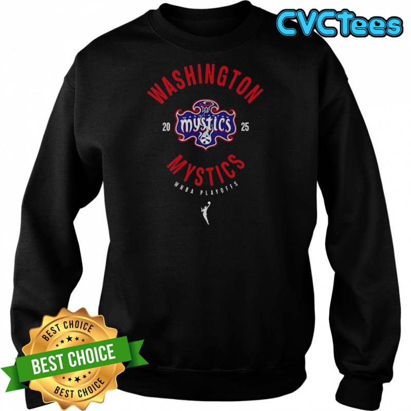 Washington Mystics 2025 WNBA Playoff T-Shirt Sweatshirt