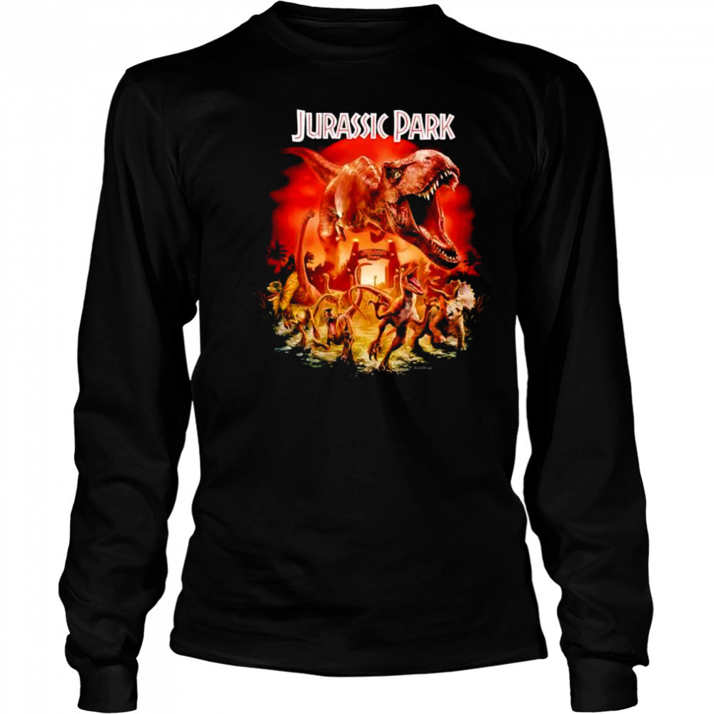 Welcome to Jurassic Park shirt Long Sleeved