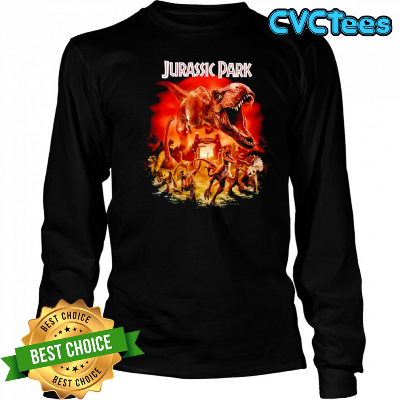 Welcome to Jurassic Park shirt Long Sleeved