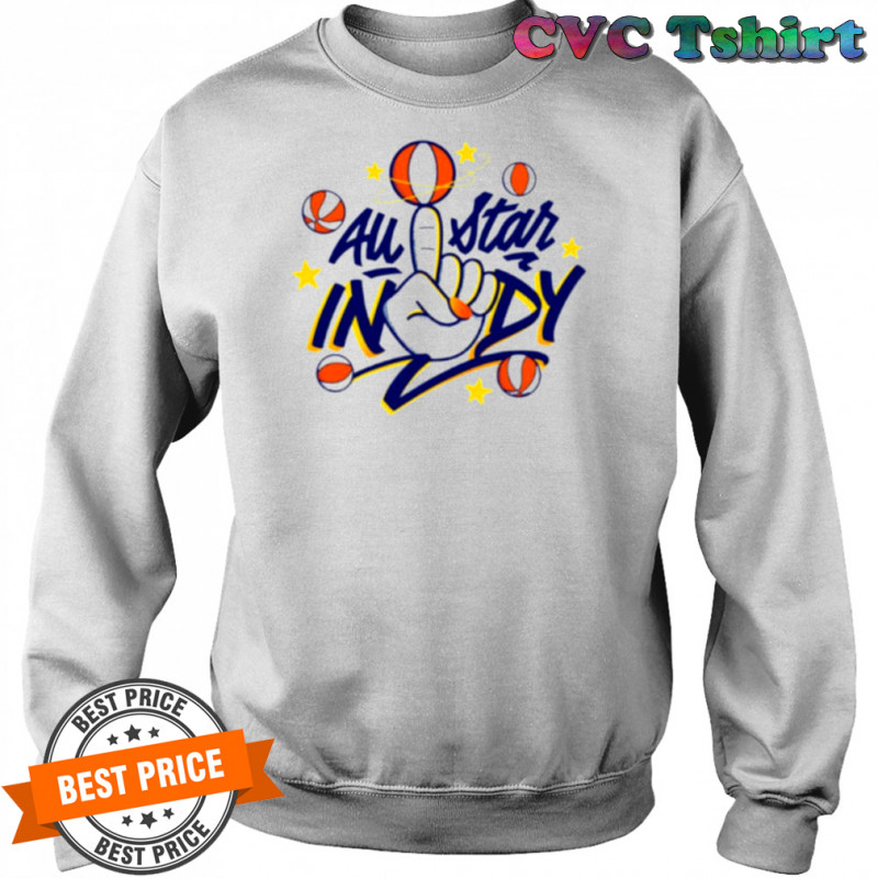 WNBA All Star Indy hand shirt Sweatshirt