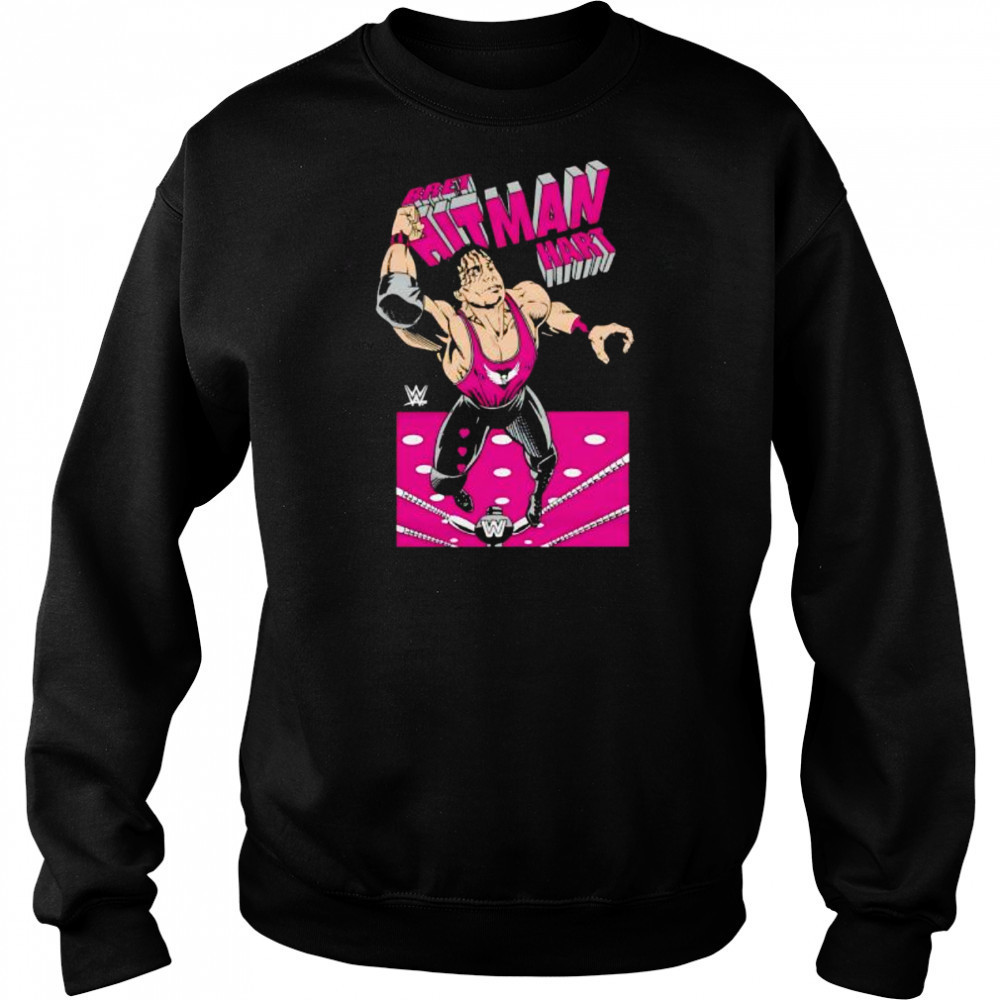 WWE Bret Hart Caricature shirt Hoodie