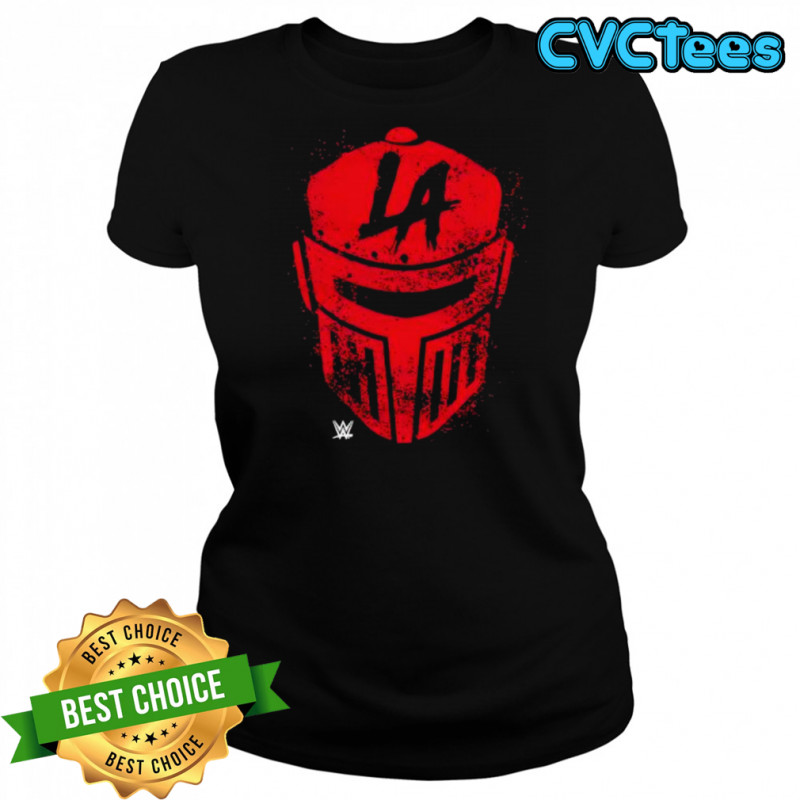 WWE LA Knight Helmet shirt Women's T-shirt