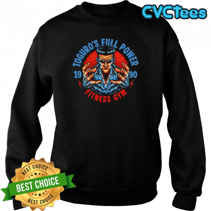 Yu Yu Hakusho Toguro’s Full Power Fitness Gym 1990 shirt Sweatshirt