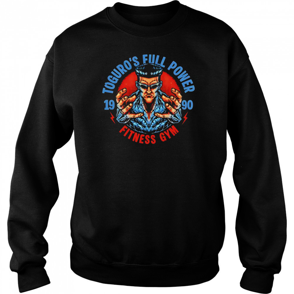 Yu Yu Hakusho Toguro’s Full Power Fitness Gym 1990 shirt Hoodie