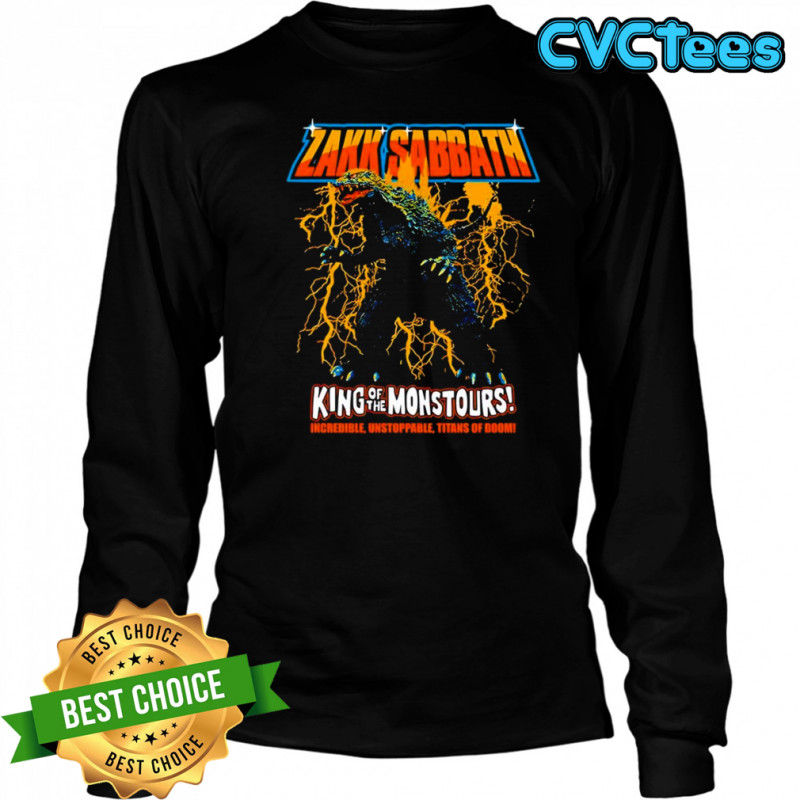 Zakk Sabbath King Of Monstours Tour shirt Long Sleeved