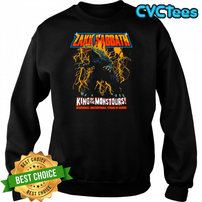 Zakk Sabbath King Of Monstours Tour shirt Sweatshirt