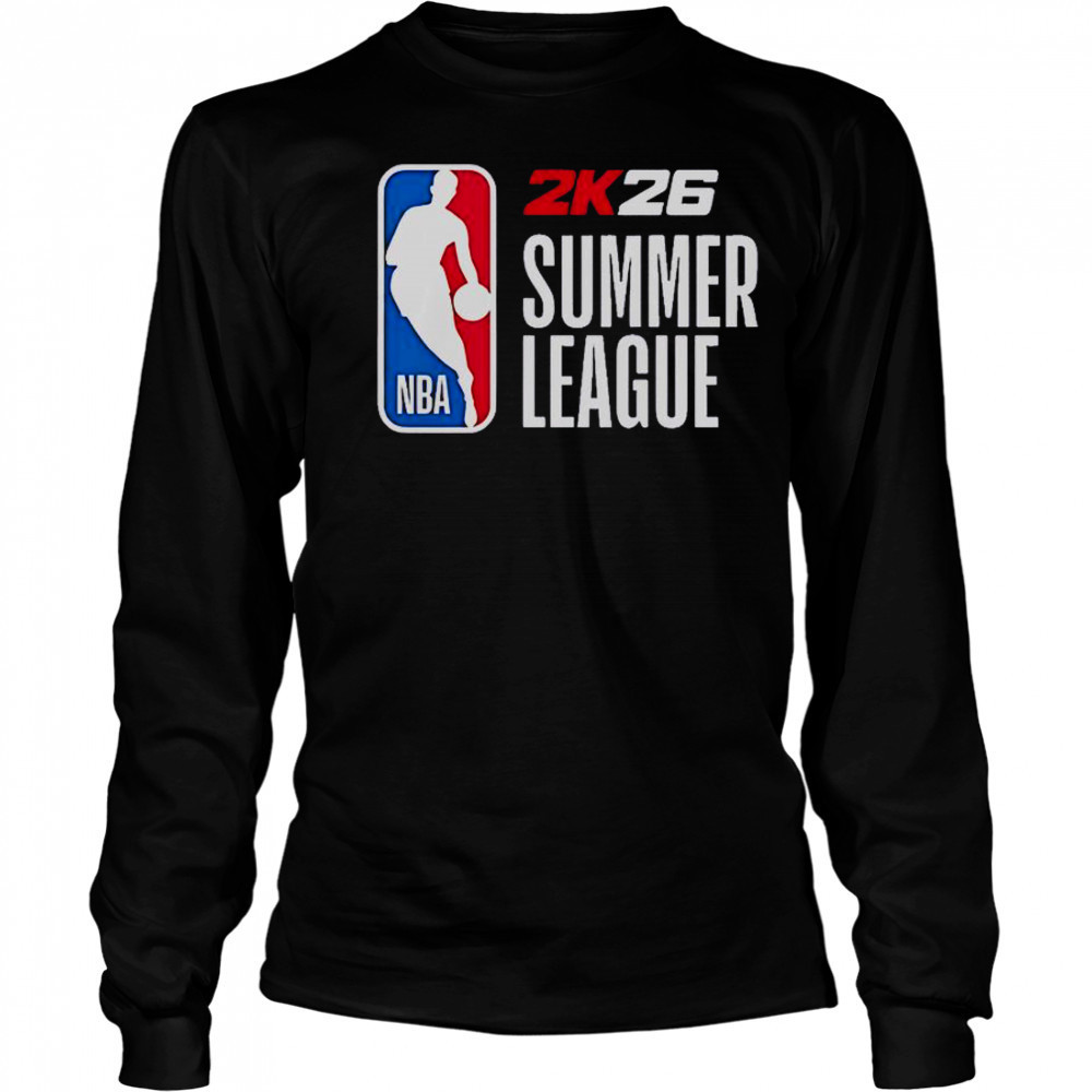 2025 NBA 2K26 Summer League T-Shirt Long Sleeved