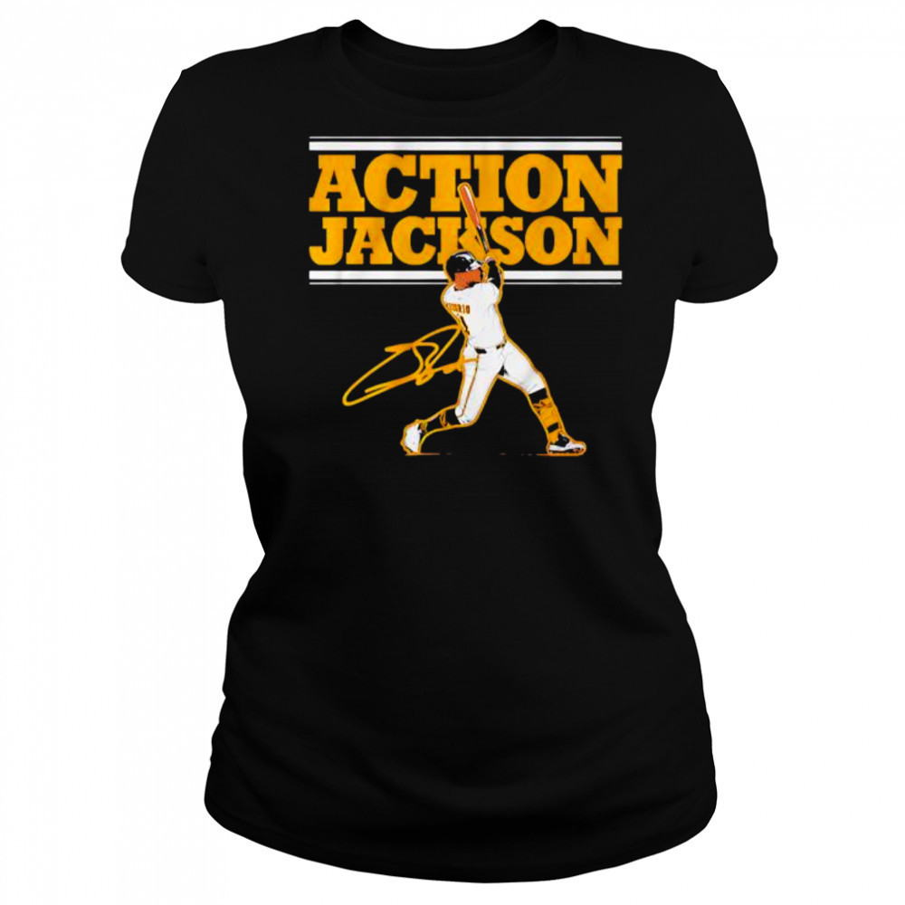 Action Jackson Chourio signature shirt Women's T-shirt
