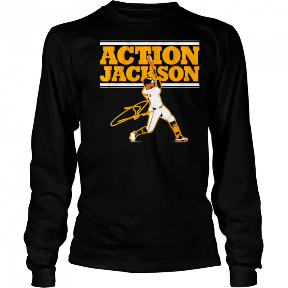 Action Jackson Chourio signature shirt Long Sleeved