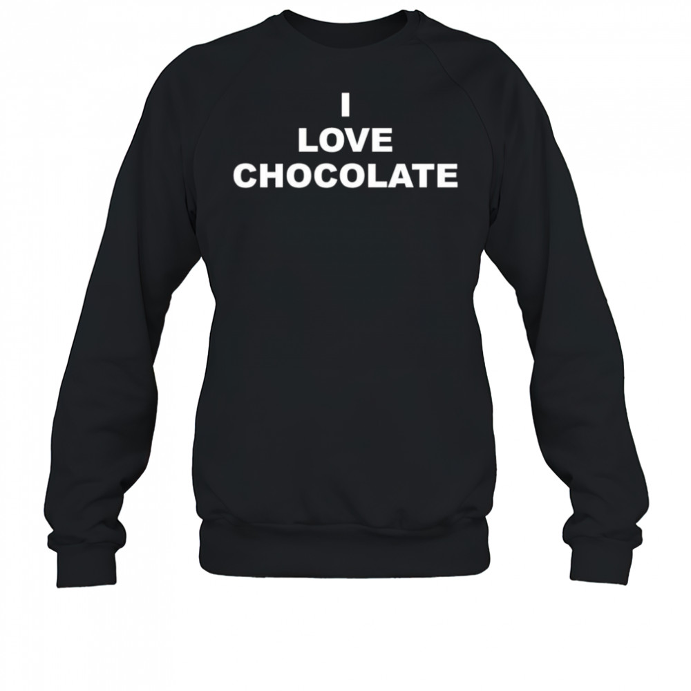 Ananda Lewis I love chocolate shirt Sweatshirt
