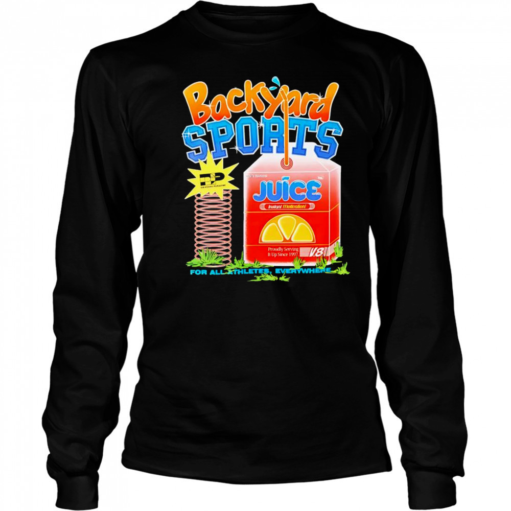 Backyard Sports Juice graphic shirt Long Sleeved