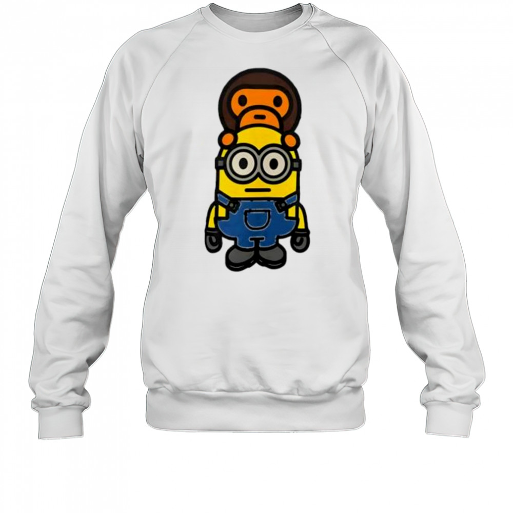 BAPE monkey x Minions shirt Sweatshirt
