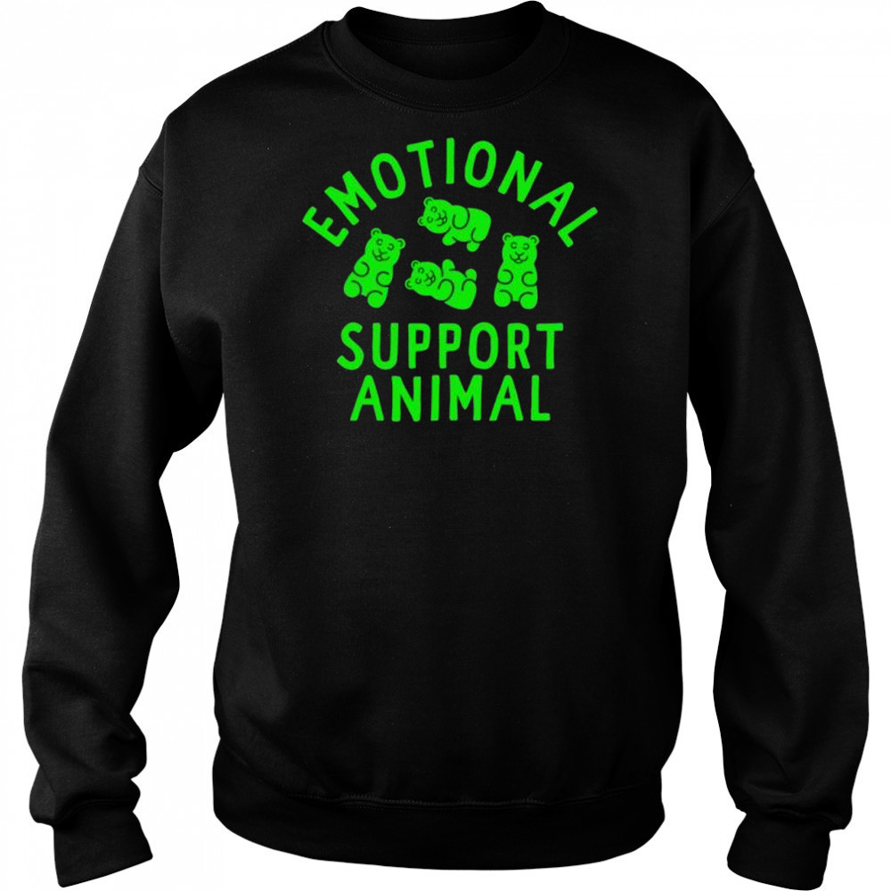 Bear Emotional Support Animal shirt Hoodie