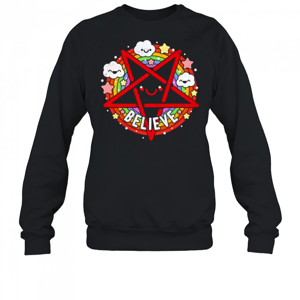 Believe Pentagram shirt Sweatshirt