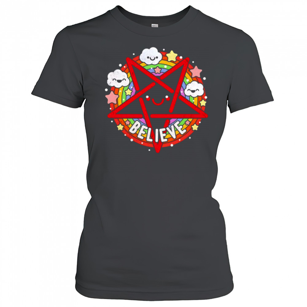Believe Pentagram shirt Women's T-shirt