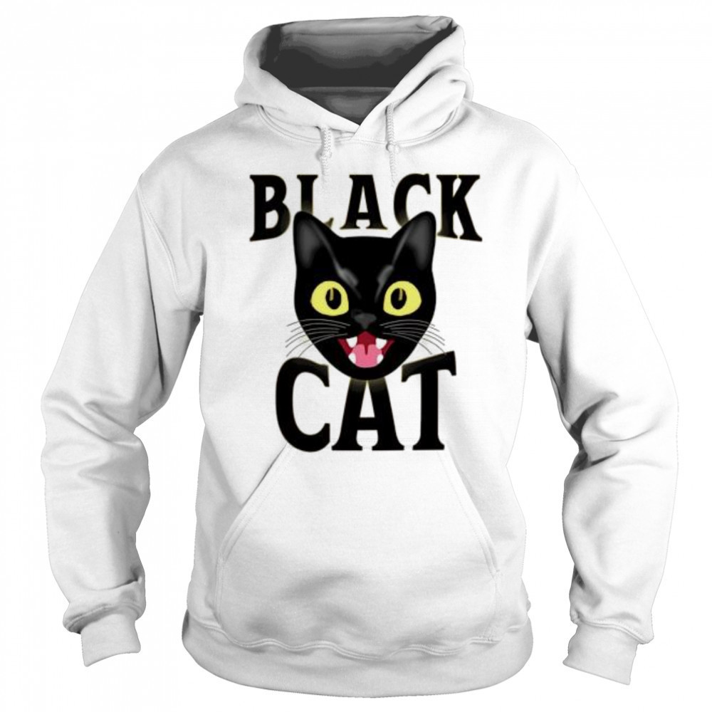 Black Cat Angry Look Halloween shirt Sweatshirt