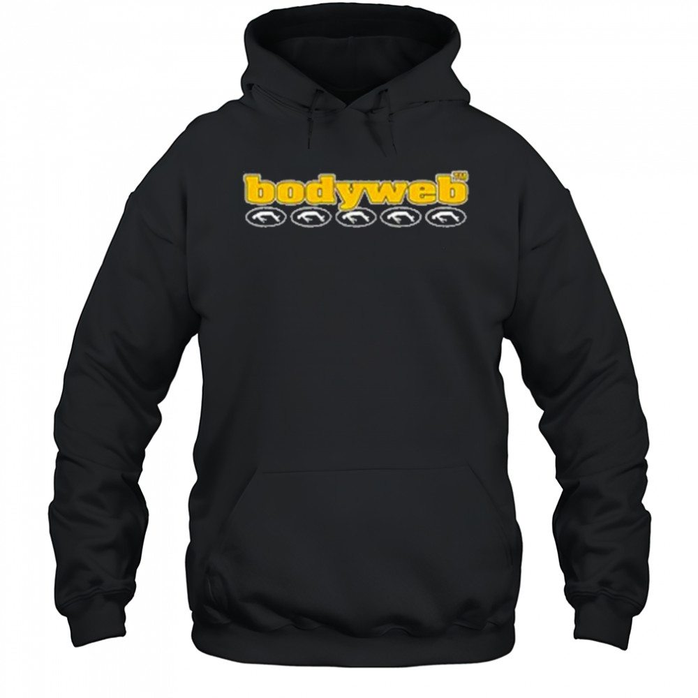 Bodyweb deadwired Black T-Shirt Hoodie