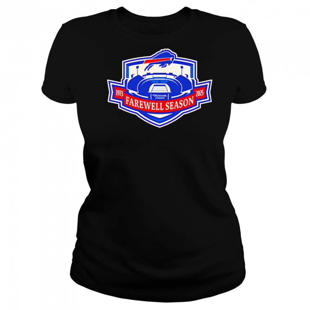 Buffalo Bills Farewell Season 1973-2025 logo shirt Women's T-shirt
