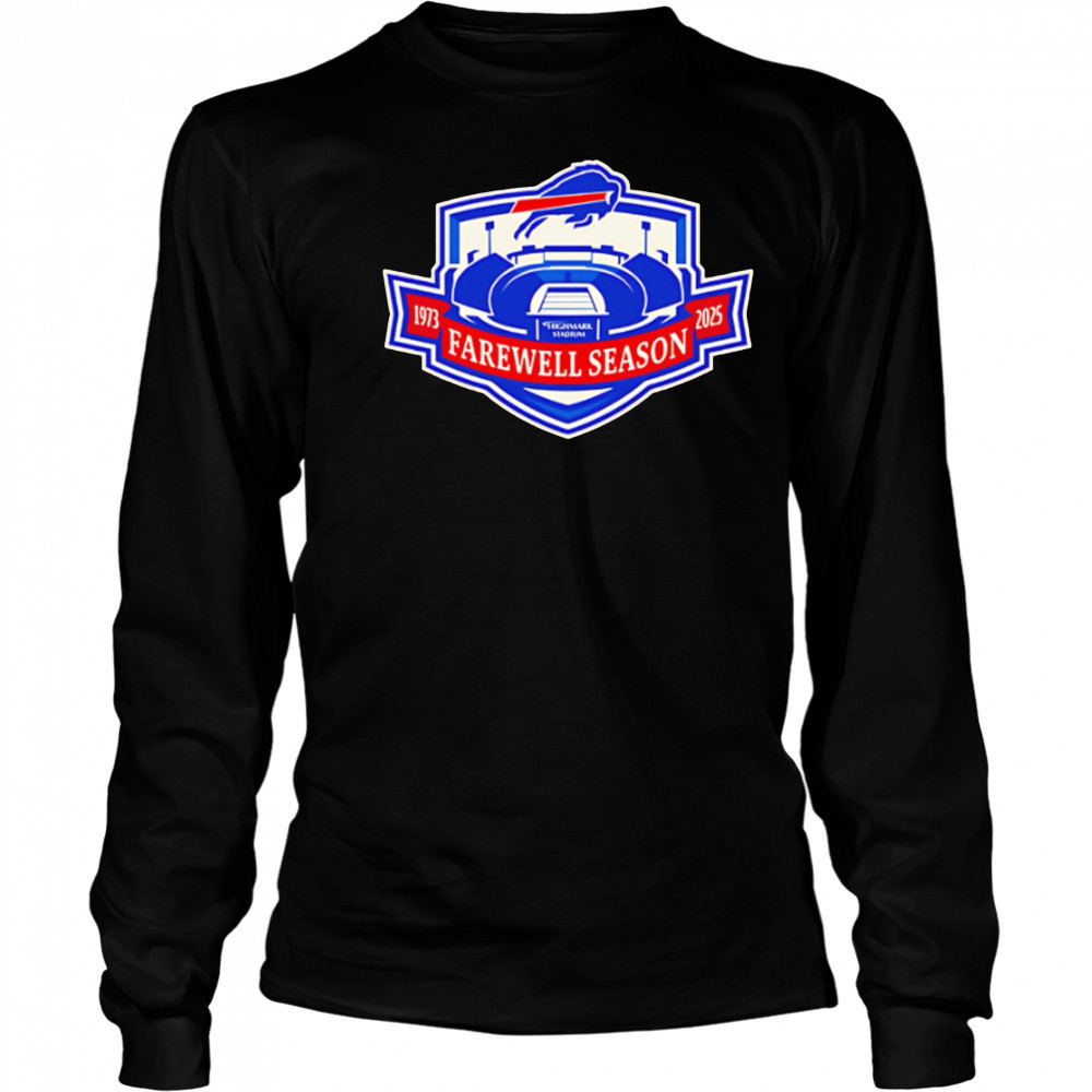 Buffalo Bills Farewell Season 1973-2025 logo shirt Long Sleeved