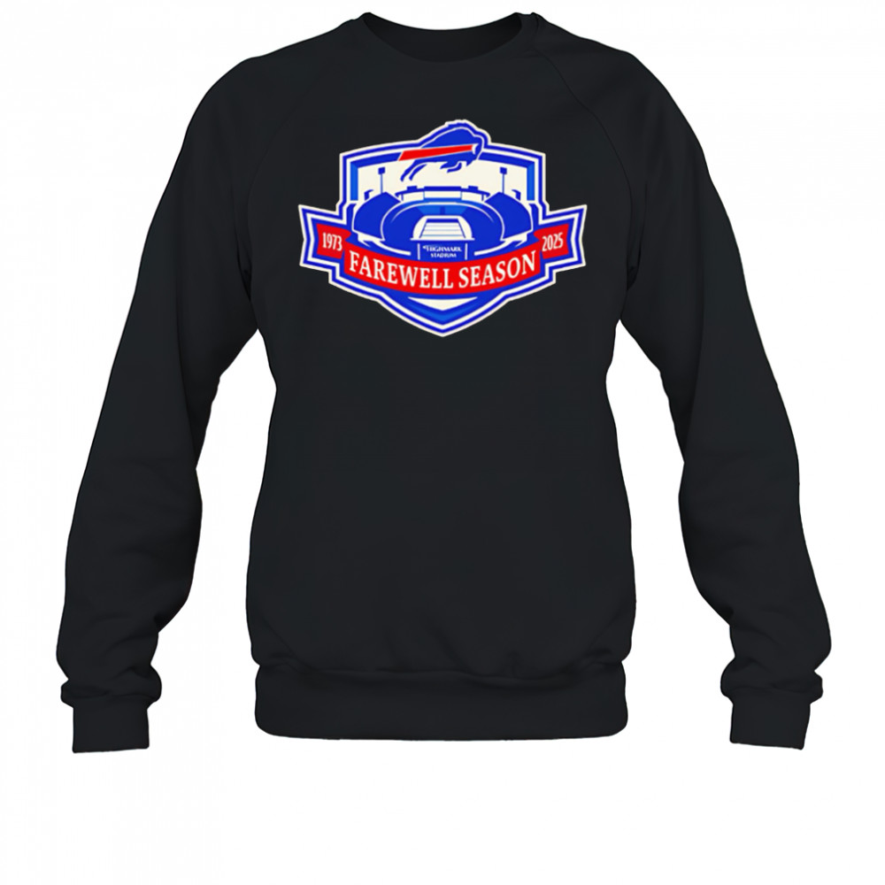 Buffalo Bills Farewell Season 1973-2025 logo shirt Sweatshirt