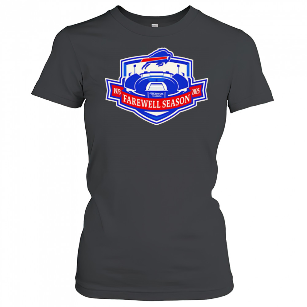 Buffalo Bills Farewell Season 1973-2025 logo shirt Women's T-shirt