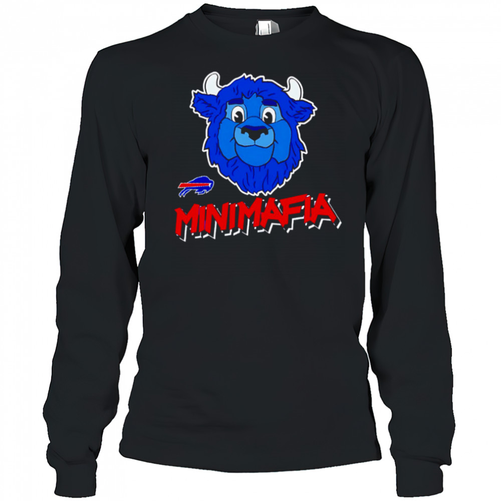 Buffalo Bills Mini Mafia Billy Buffalo mascot shirt Long Sleeved