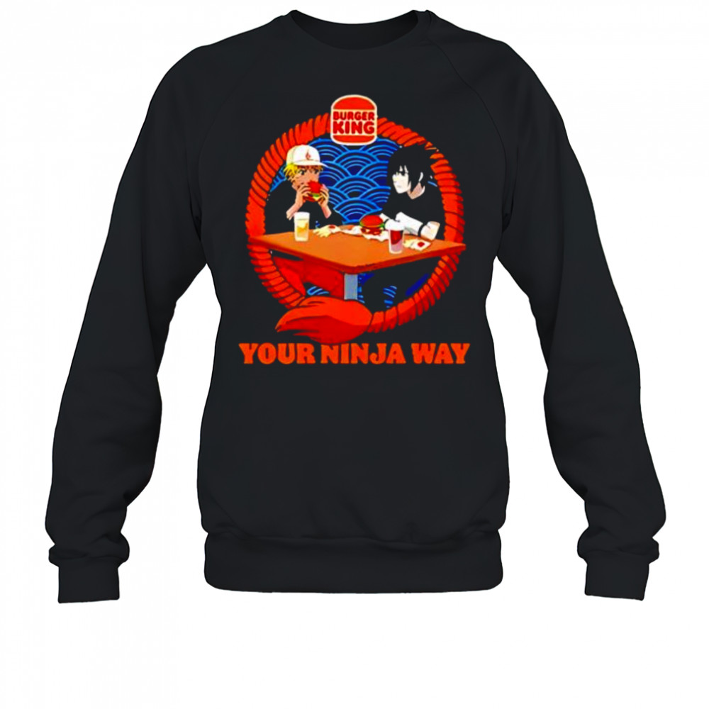 Burger king naruto 2025 shirt Sweatshirt