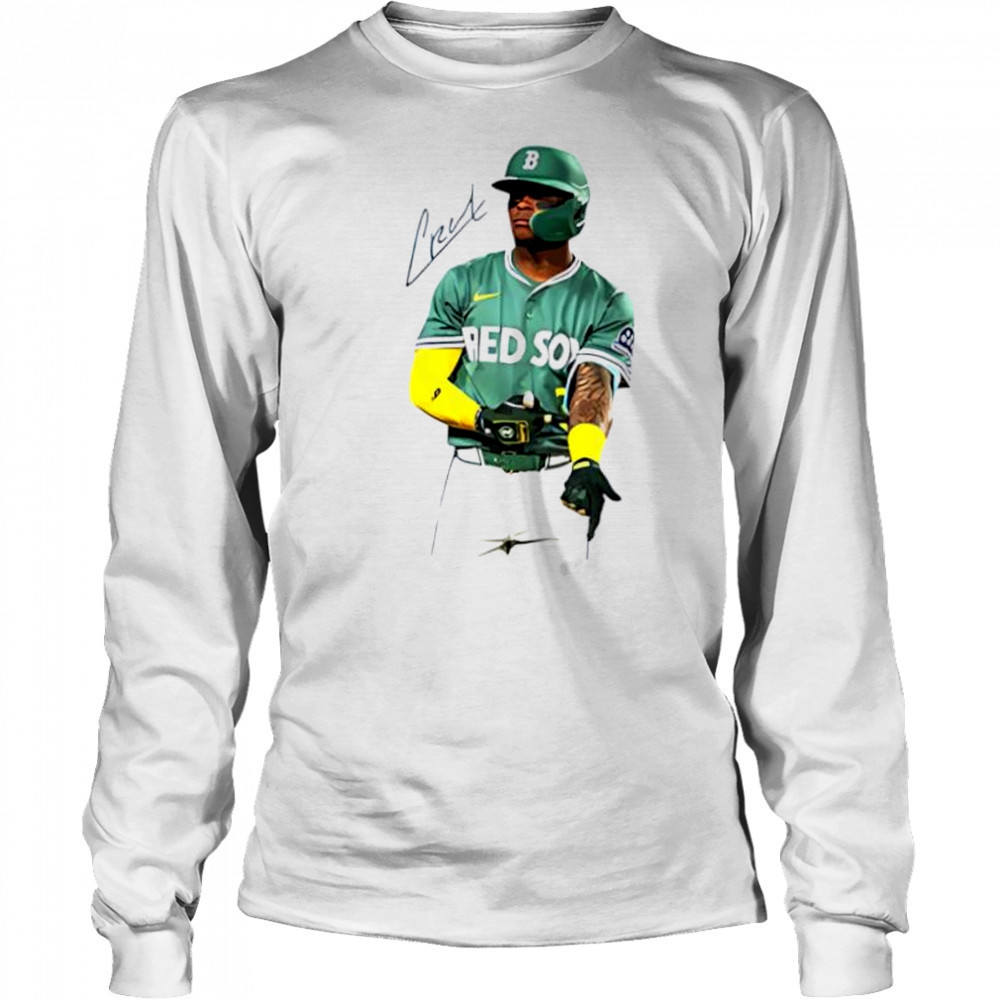 Ceddanne Rafaela From Boston Red Sox shirt Long Sleeved