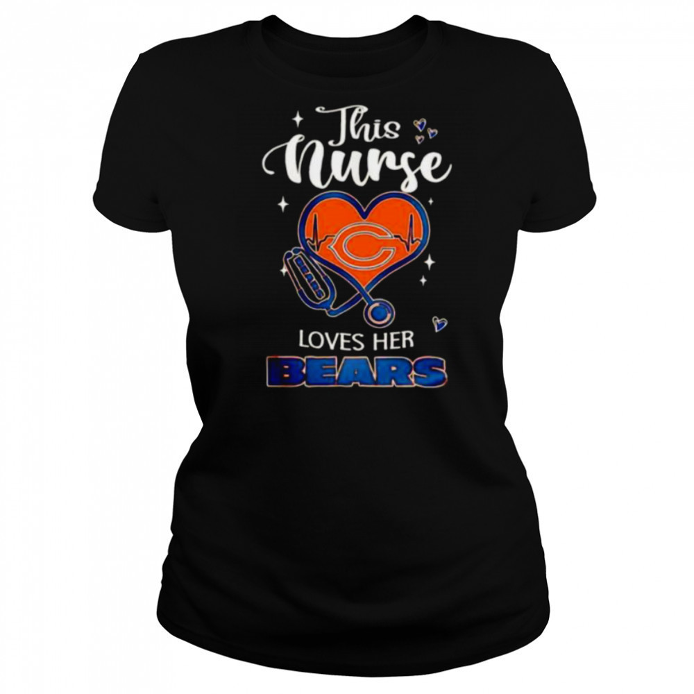 Chicago Bears NFL this Nurse Appreciation Month 2025 shirt Women's T-shirt