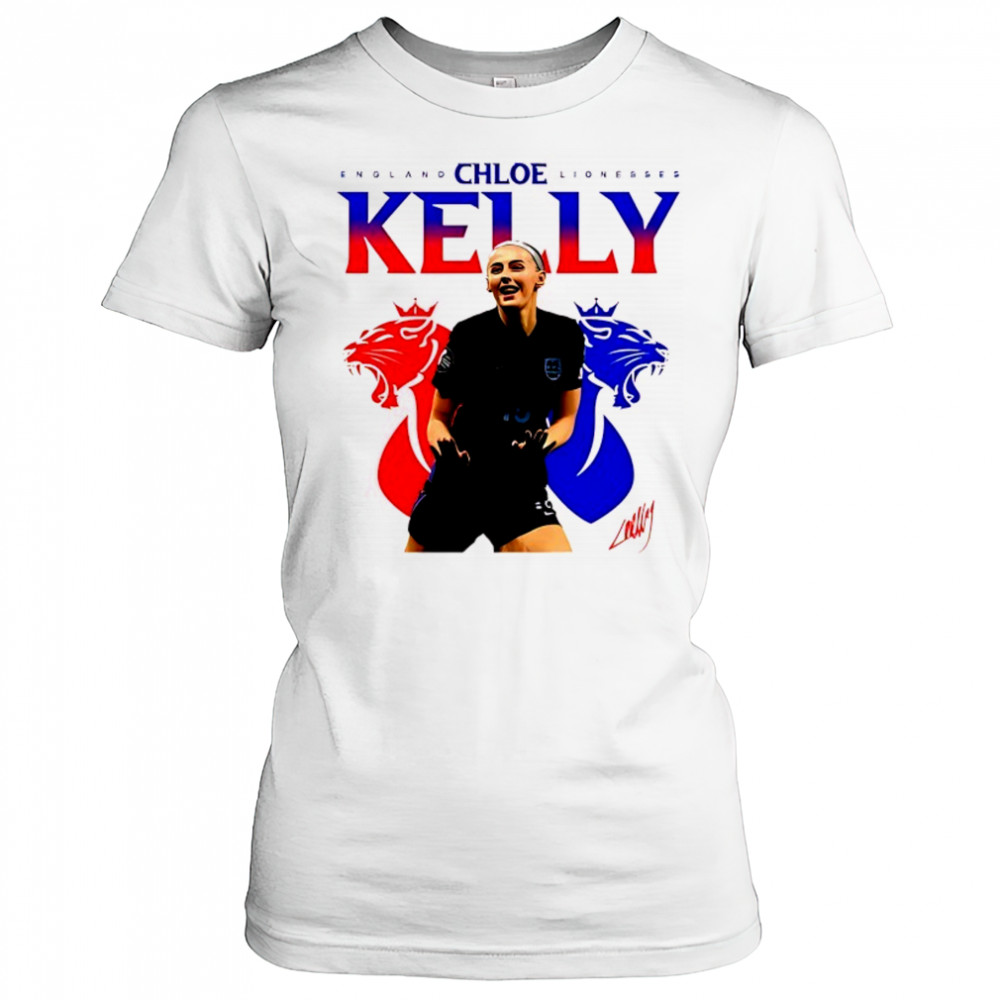 Chloe Kelly Football Soccer England Lionesses signature 2025 shirt Women's T-shirt