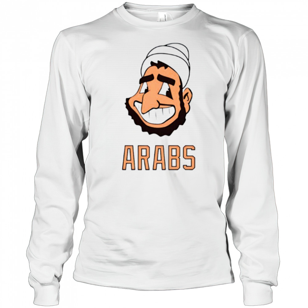 Cleveland Arabs Cleveland Indians logo shirt Long Sleeved