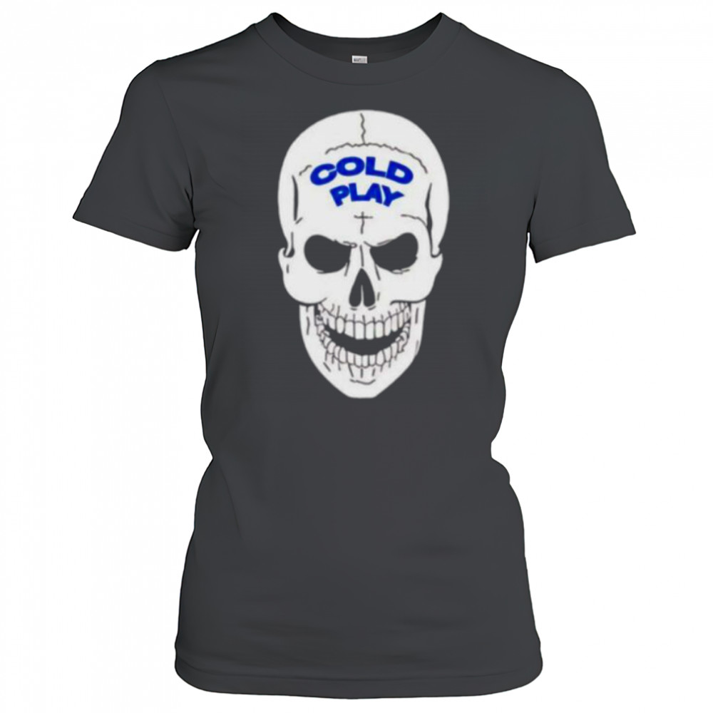 Coldplay skull astronomy shirt Women's T-shirt